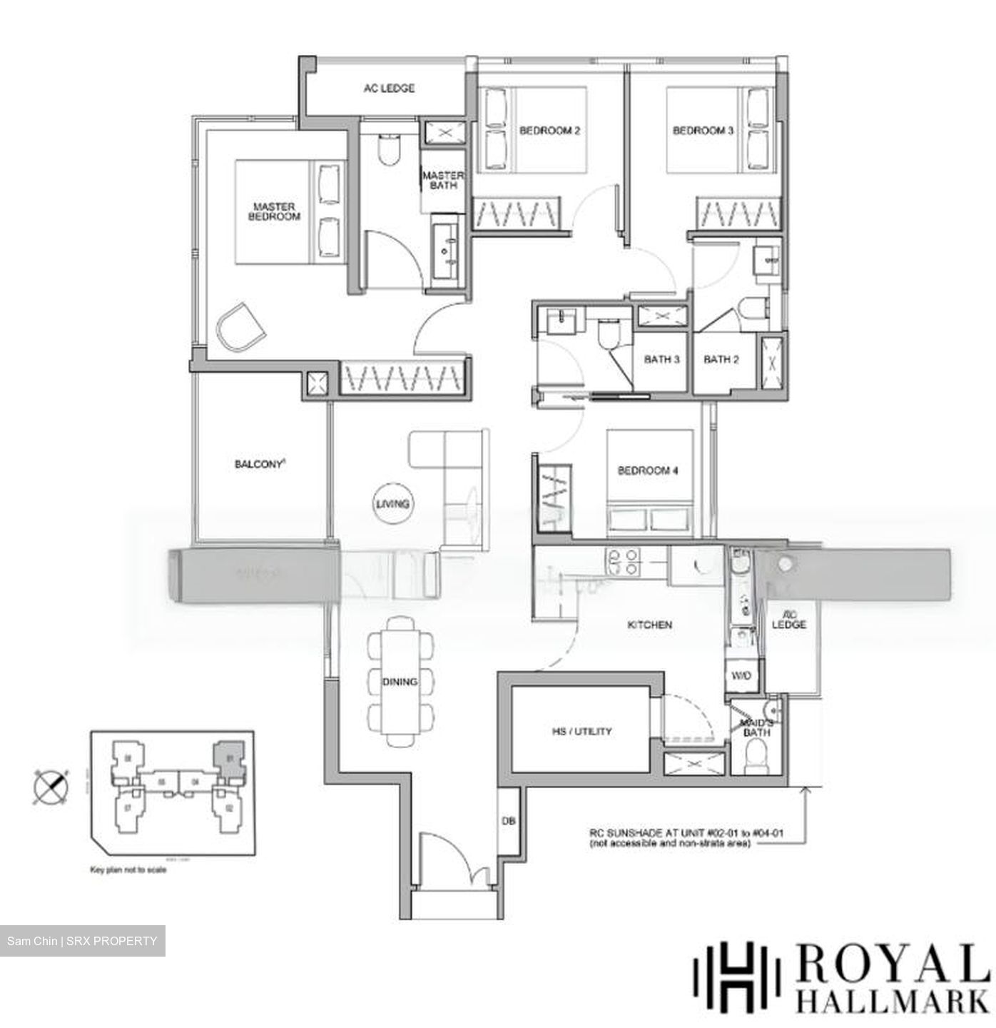 Royal Hallmark (D15), Apartment #477569721
